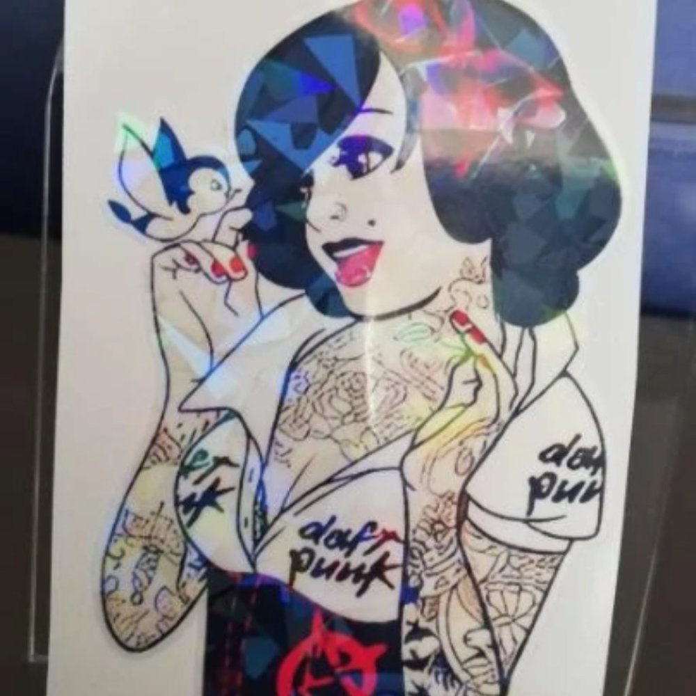 (2for10$ bundle) princess , punk, cuty , stickers autocollant, holograph…